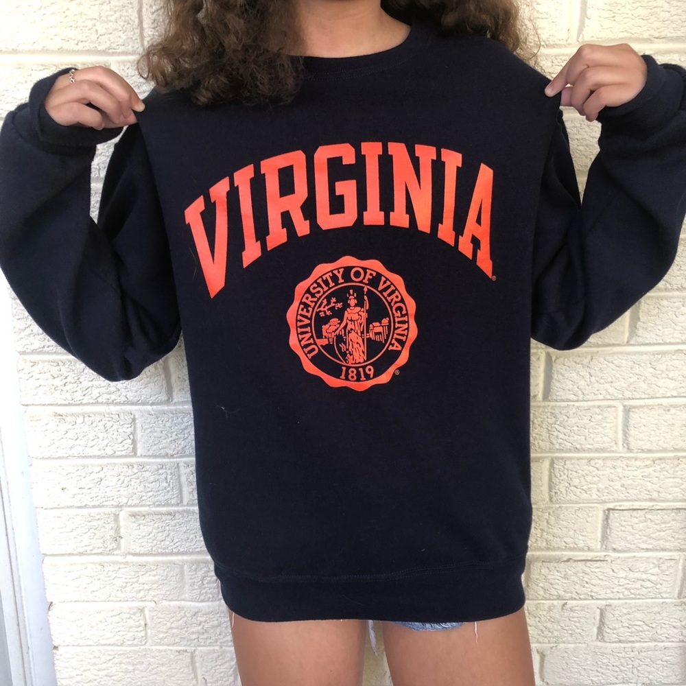 University of Virginia (UVA) Crew Neck Sweatshirt